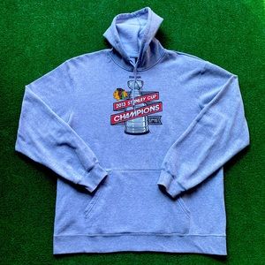 🏒🏆2013 Chicago Blackhawks Stanley Cup Hoodie🏆🏒